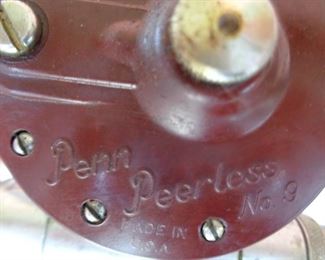 Penn Peerless #9 vintage rod and reel