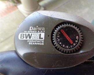 Daiwa BW2L vintage rod and reel