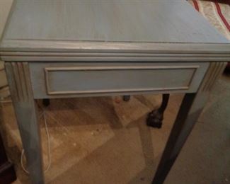 small painted table