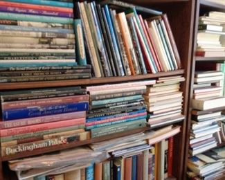 hundreds of vintage books