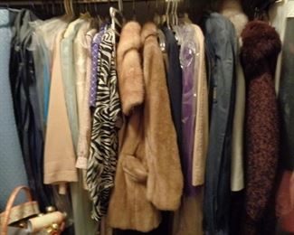vintage clothing, furs