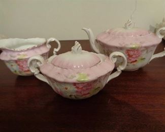 three piece vintage tea set