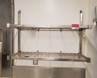 35in x 12in Metal Wall Shelves