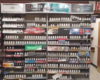 8ft Cigarette Display Case