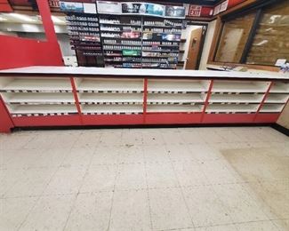 White/Red Display Counter
