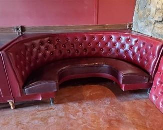 U Shaped Booth, (2) Small Booths