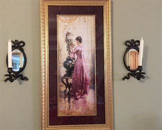 Beautifully Framed & Matted Victorian Print 