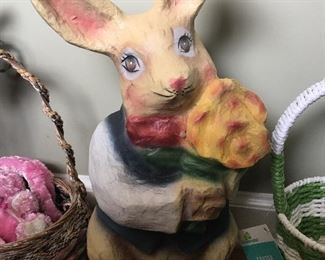 Paper Mache Easter Rabbit