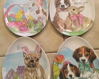 Sweet Set of Easter Plates
