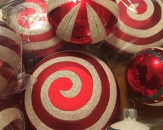 Tons of Christmas Ornaments 
    & Decor
