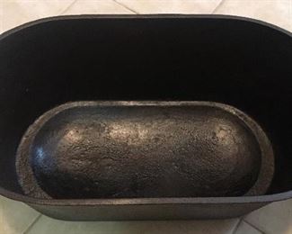 Gate Marked Very Old Cast Iron Pot Dating back to 1800’s 
     24” x 12”