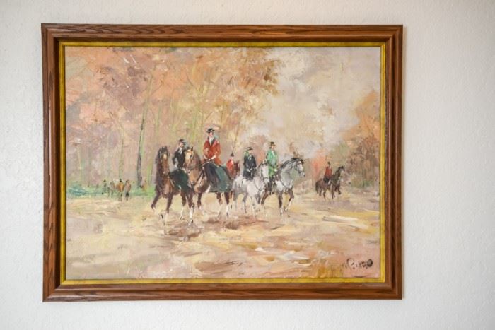 W.P. Van Ed original painting 