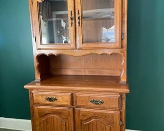 Oak Hutch