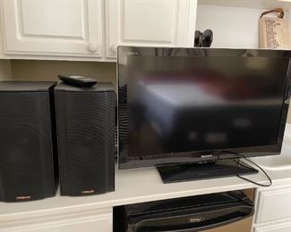 Sony TV, Klipsch speakers