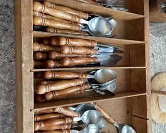 Nice bamboo flatware