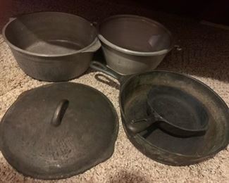 Cast Iron - some Griswold and other antique pieces 