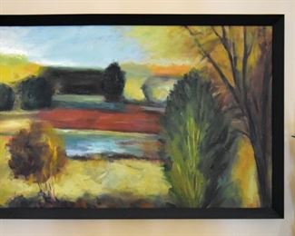 117. Painting modern flare