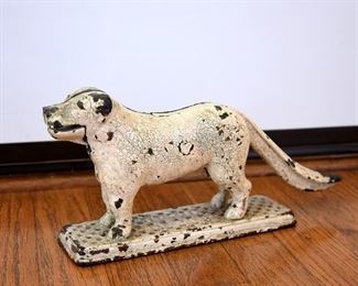 139. Antique nut cracker, iron, used as a doorstop