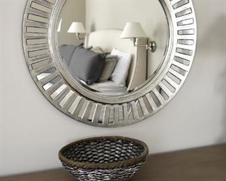 196. large Mirror with unique frame