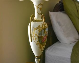 358. Sevres style lamp