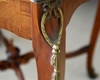 373. metal details on tables