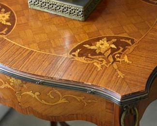 370. French inlay stands 