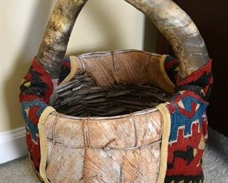 398. horned basket