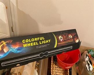 Colorful wheel light