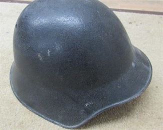 WWII Swiss Army Helmet w/Soldiers Name Inside