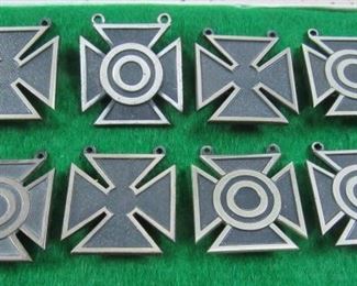 Sterling U.S. Shooting Medals