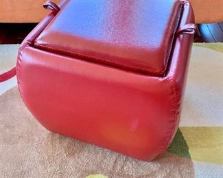 $80 each - Storage ottoman on caster wheels with tray top lids (2 available); 17" x 16.5" x 16.5"