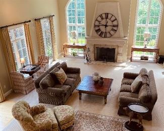 View of family room from balcony 
