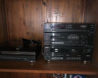 Sony Stereo Equipment 