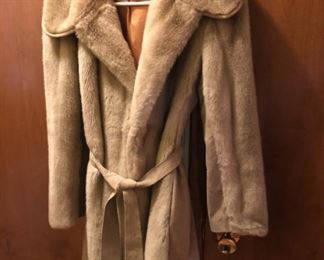 Faux Fur Coat 