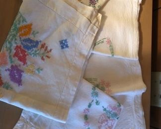 Hand Stitched Linens 