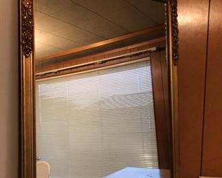 Ornate Gold Framed Mirror 
