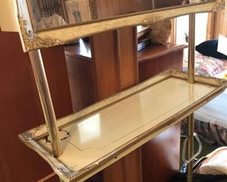Sears Vintage Tension Rod Bathroom Storage Shelf 