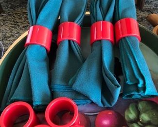 Napkins and Napkin Rings 