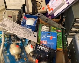 Lightbulbs and household goods 