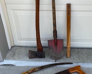 REDUCED! $10.50 NOW, WAS $14.00......................Saws, Axe and more (S030)