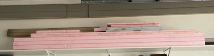 CLEARANCE ! $5.00 NOW, WAS $20.00..................Stack of Foam Board Insulation (S028)