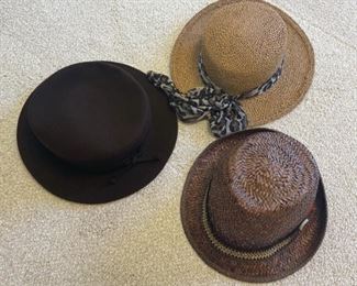 HALF OFF! $6.00 NOW, WAS $12.00.....................3 Hats (S186)