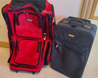 REDUCED! $7.50 NOW, WAS $10.00..................2 Suitcases (S170)