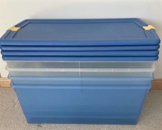 $20.00...........................4 Large Rubbermaid Tubs (S155)