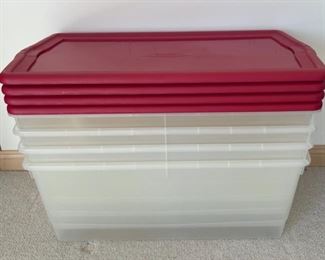 $20.00........................4 Large Rubbermaid Tubs (S156)