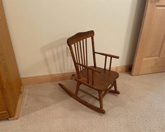 HALF OFF! $7.00 NOW, WAS $14.00................Mini Rocking Chair (S275)