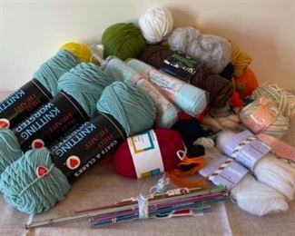 $12.00..................Yarn and Knitting Needles (S252)