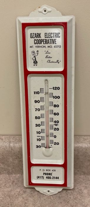 $8.00................Ozark Electric Cooperative Thermometer (S248)