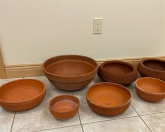 REDUCED! $15.00 NOW, WAS $20.00................Terracotta Pots (S238)