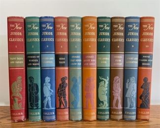HALF OFF! $25.00 NOW, WAS $50.00..................The New Junior Classics Book set 1 - 10 (S218)